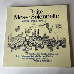 Винтажная виниловая пластинка LP Rossini Россини, Маленькая Торжественная Месса Petite Messe Solennelle (Германия 1975)
