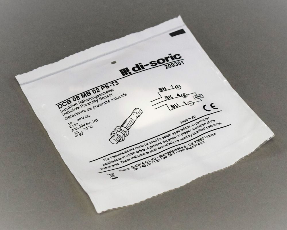 DI-SORIC DCB 08 MB 02 PS-T3 DI-SORIC DCB 08 MB 02 PS-T3