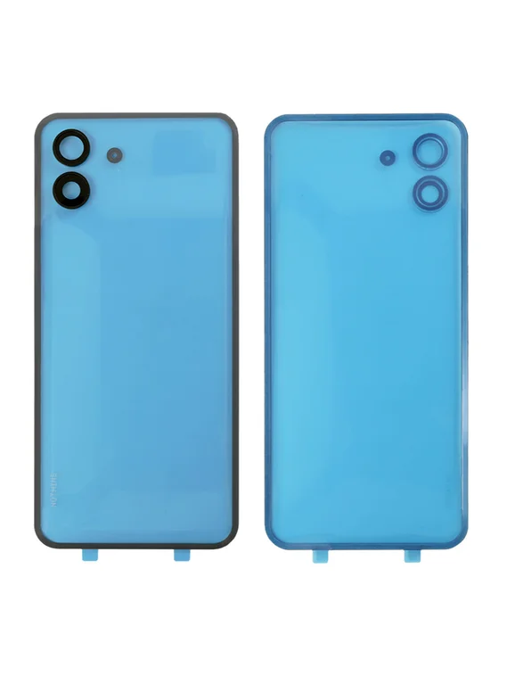 Задняя крышка для Nothing Phone (2) со стеклом камеры, темно-серая (Dark Gray)
