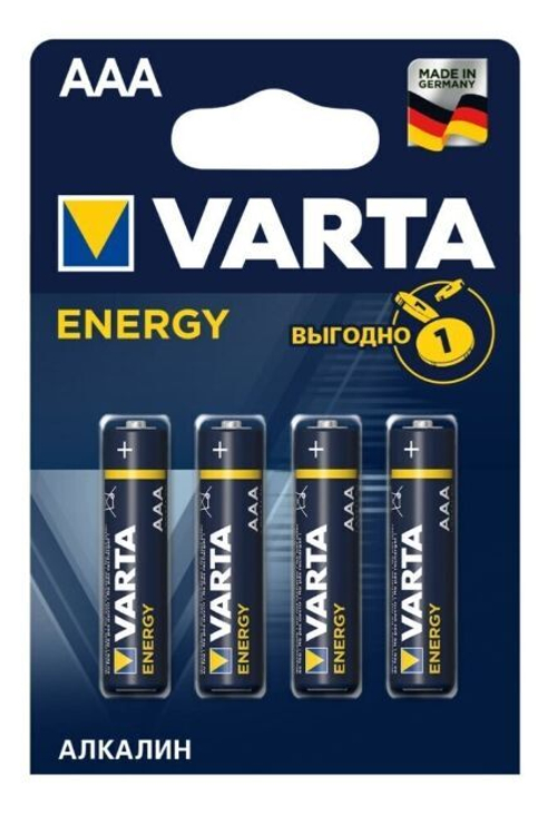 Элемент питания VARTA 4106.213.414 ENERGY LR6 BP4