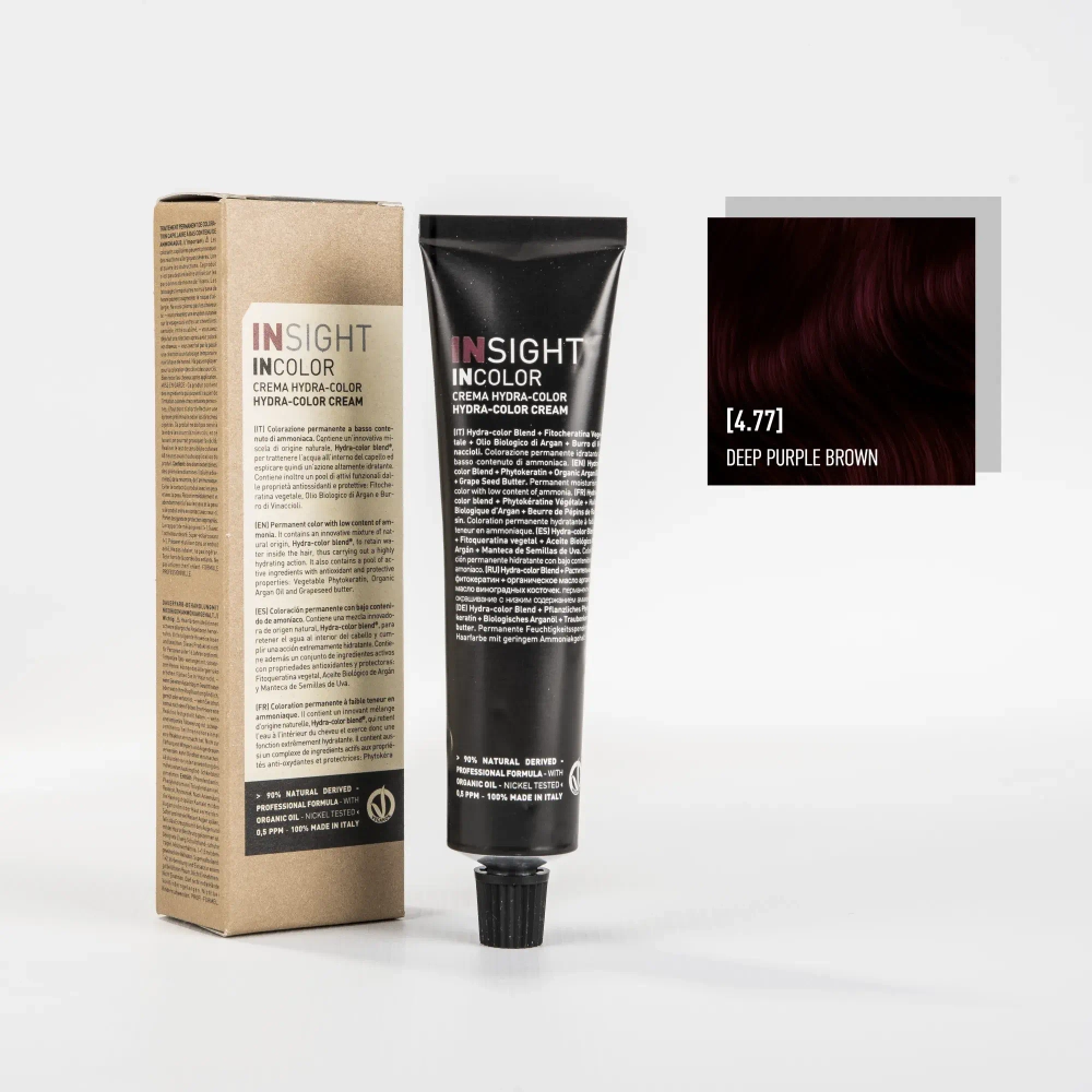 Краска для волос 4.77 фиолетовый интенсивный INCOLOR INSIGHT PROFESSIONAL, 100 мл
