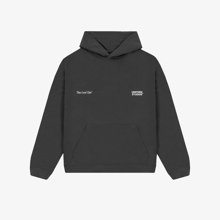 Худи UNIFORM Everyday Runners, графит/белый