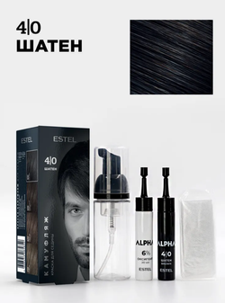 КРАСКА-КАМУФЛЯЖ ДЛЯ СЕДИНЫ ESTEL ALPHA 4/0