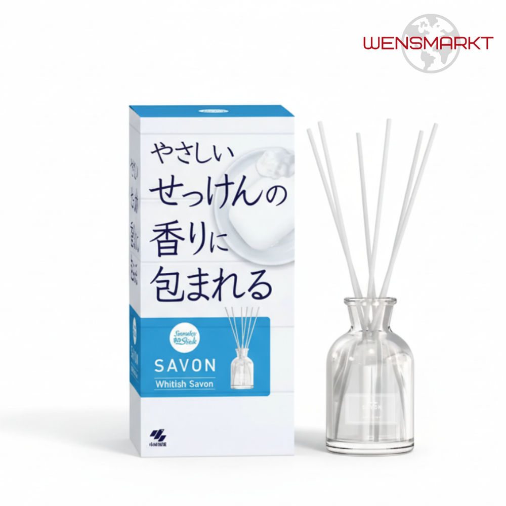 Kobayashi Ароматический диффузор WHITISH SAVON (Белое мыло) 70 мл (Япония)
