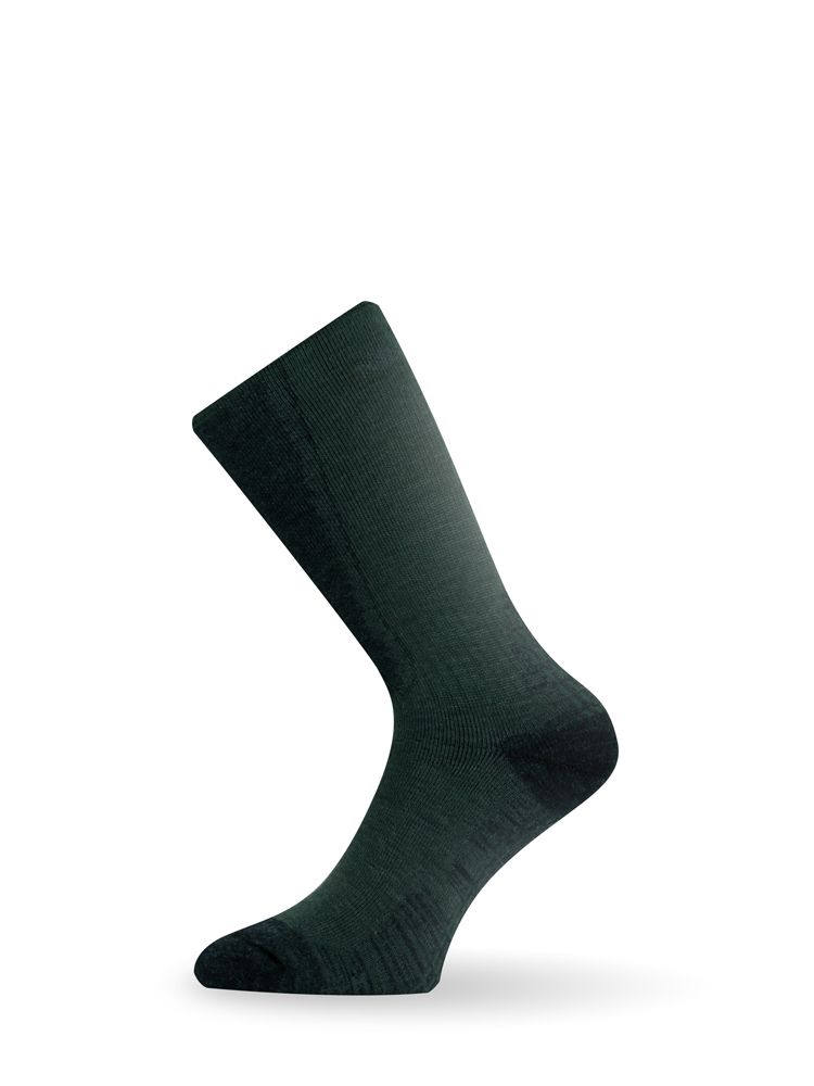 Носки Lasting WSM 620, wool+polypropylene, темно-зеленый, размер S, WSM620-S