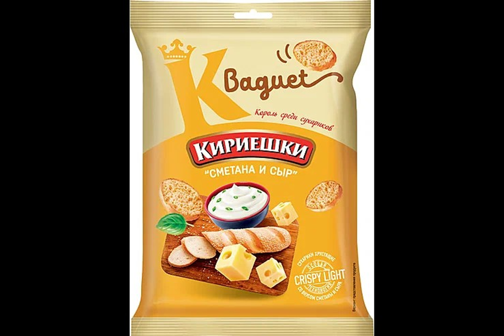 Сух.Кириешки Vaguet 50г/32 сметана и сыр