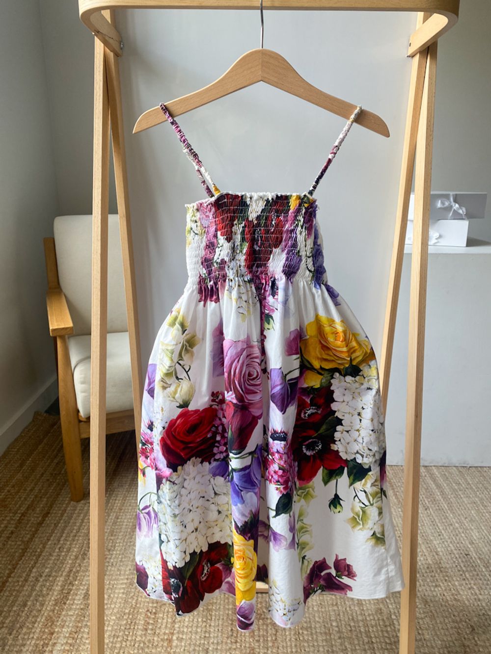Хлопковый сарафан Dolce&Gabbana, 140