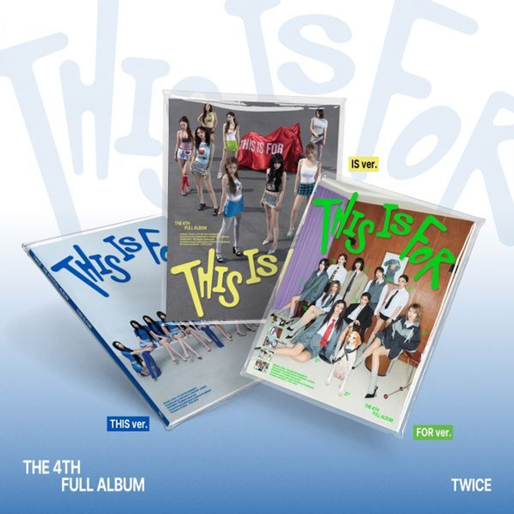 Альбом TWICE - 4th Full Album [THIS IS FOR]