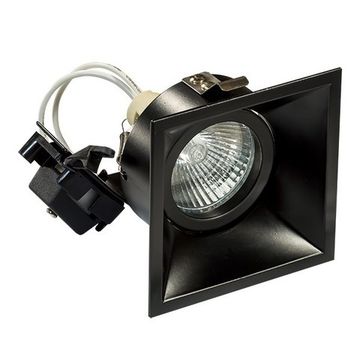 Встраиваемый точечный светильник 214507 черный Domino Lightstar