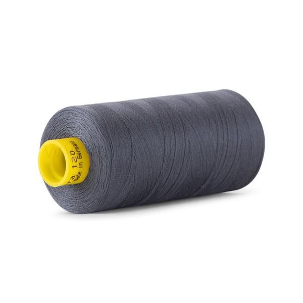 Нитка Gutermann Mara 120 (1000 метров), 1 кат., универсальная | 093 аспидно-серый