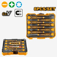 Набор прецизионных отверток 8 шт INGCO HKSD0818 INDUSTRIAL