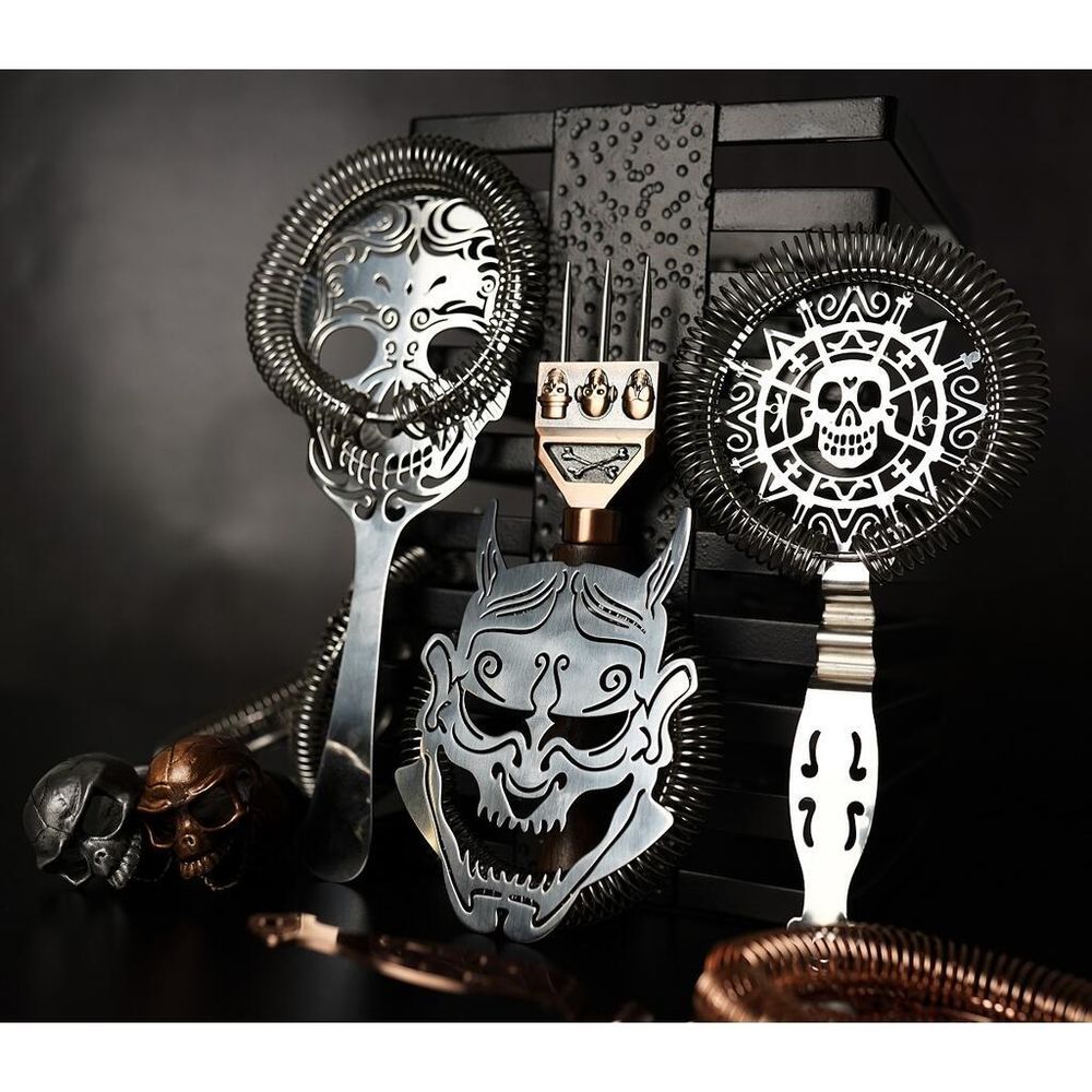 Стрейнер барный нерж. d 10 см Skull B'Guys P.L.- Barbossa