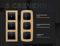 G17B Лампа подсветки выключателей 0.1W LED 10000K (голубой свет) QUANT