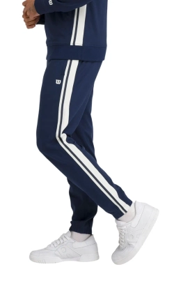 Мужские теннисные штаны Wilson Clairmont Warm-Up Jogger - небесный