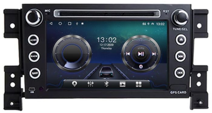 Магнитола для Suzuki Grand Vitara 2005-2016 - Kuberg MKD-S768-S10 Android 12, Быстрая, CarPlay, SIM-слот