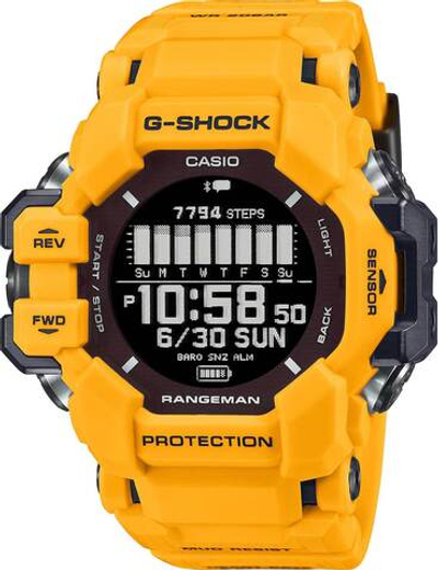Японские умные часы Casio G-SHOCK GPR-H1000-9E с хронографом