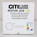 Потолочный светодиодный светильник Citilux Бостон CL709201N