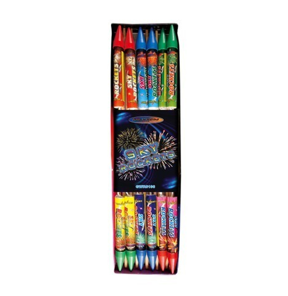 Ракеты "Sky Rockets" 12 шт.