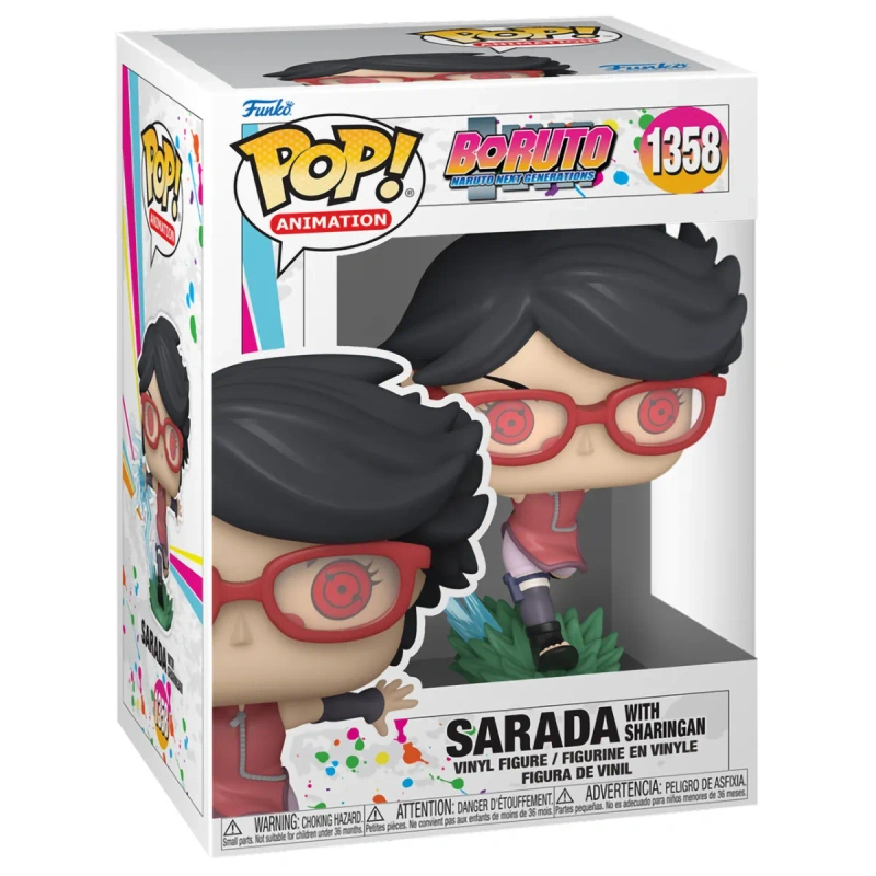 Фигурка Funko POP! Animation Boruto Sarada with Sharingan (1358) 61387 (уценка)