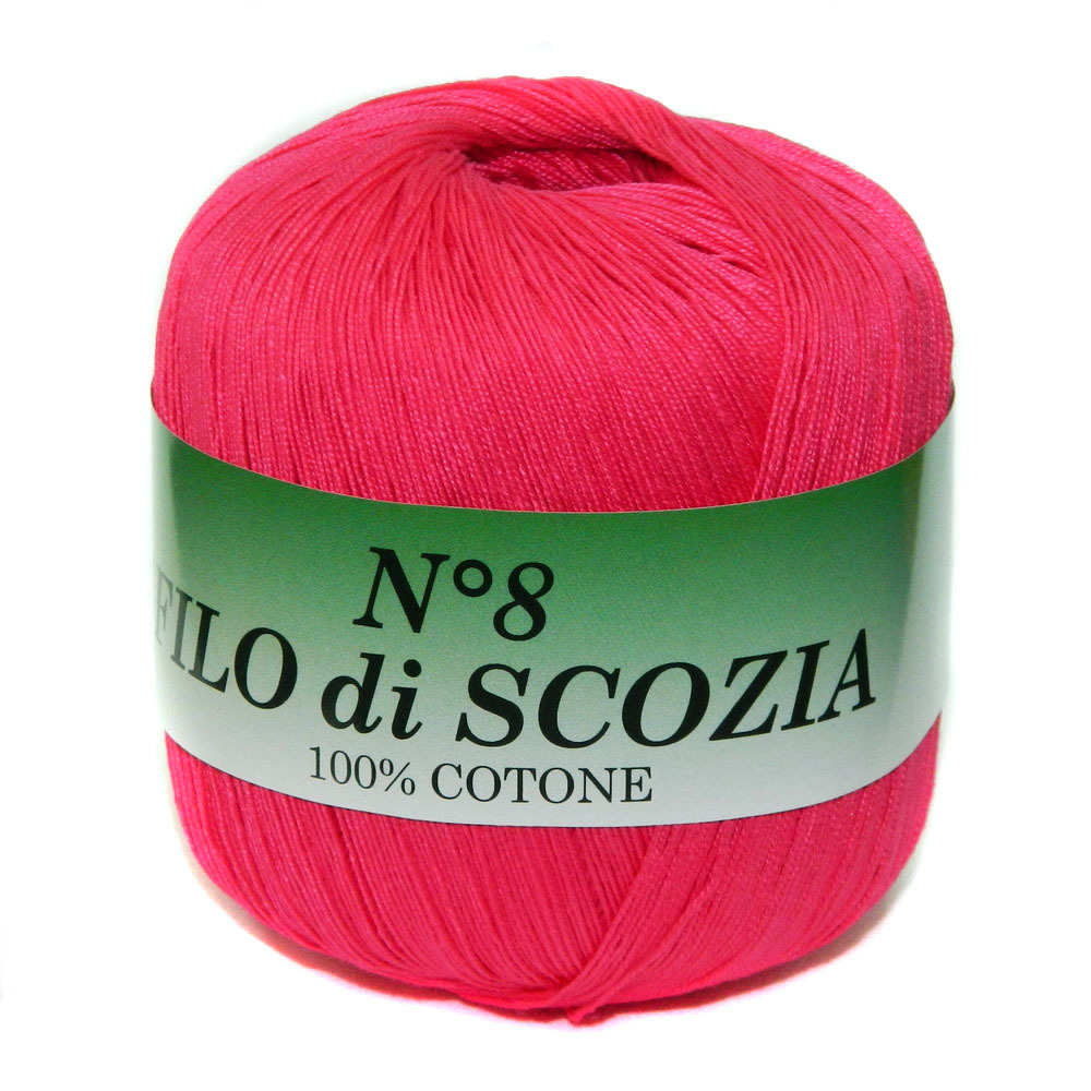 Пряжа Filo Di Scozia №8 50г, 340м, 100%мерсеризованный хлопок (цена за 1 шт)