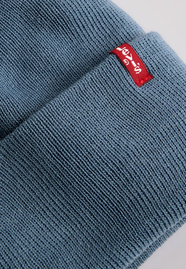 Шапка LEVI'S SLOUCHY RED TAB BEANIE HORIZON BLUE