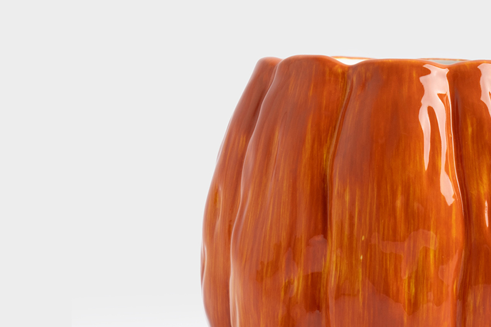 Кружка 340мл Anna Lafarg Bright pumpkin Тыква оранжевая