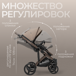 Модульная коляска BubaGO Rosano 3в1