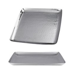 Блюдо квадратное 27*27 см h1,5 см (поднос) Dents нерж. P.L. P.L. Hotelware