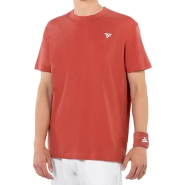 Мужская теннисная футболка Tecnifibre Graphic 2026 - terracota