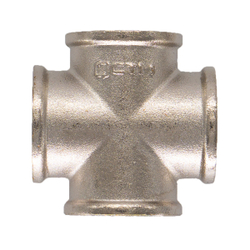 Крестовина СТМ CRKF0034, 3/4", внутренняя резьба, латунь