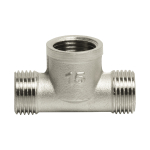 Тройник 1/2'' нар/вн/нар VRT® никель