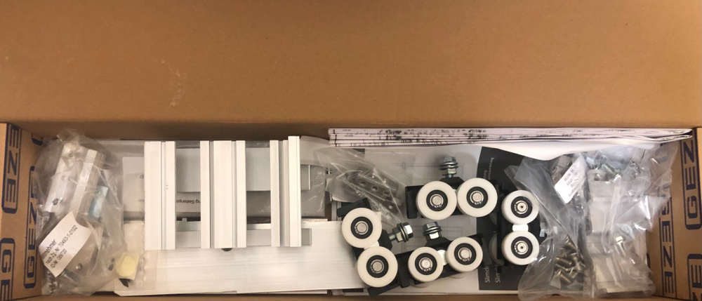 Дополнительный комплект Slimdrive SLT VP-Kit для 2-х и 4-х створчатых дверей (при ширине открывания более 2м)