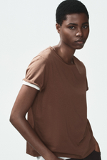 Футболка с загнутым краем - H&M