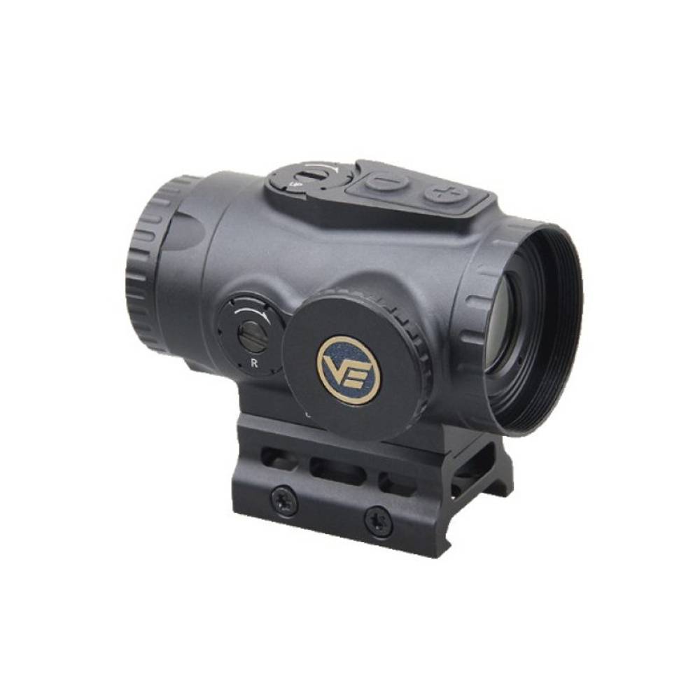 Пpизмaтичecкий прицел Vector Optics Paragon 3x18 Micro Prism (закрытый, 3х, объектив 18мм, красная метка, weaver, IP67)