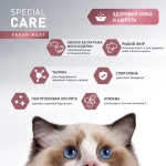 Сухой корм AWARD SPECIAL CARE Sensitive Skin&Coat для взрослых кошек для здоровой кожи и шерсти со свежей белой рыбой 10кг