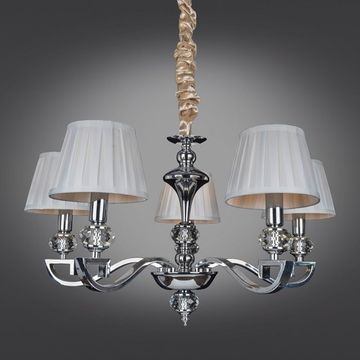 Люстра подвесная OML-72403-05 серебро Mozzate Omnilux