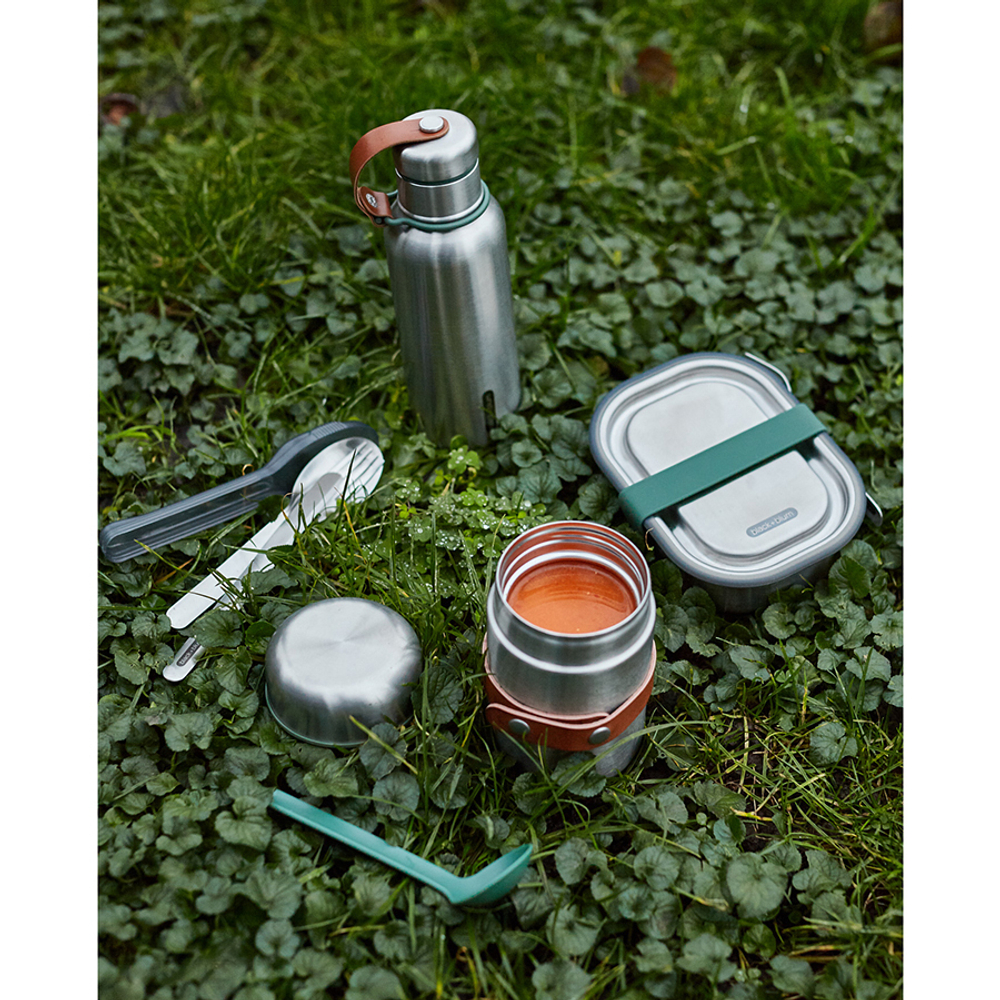 Термос black+blum, food flask, 400 мл, зеленый