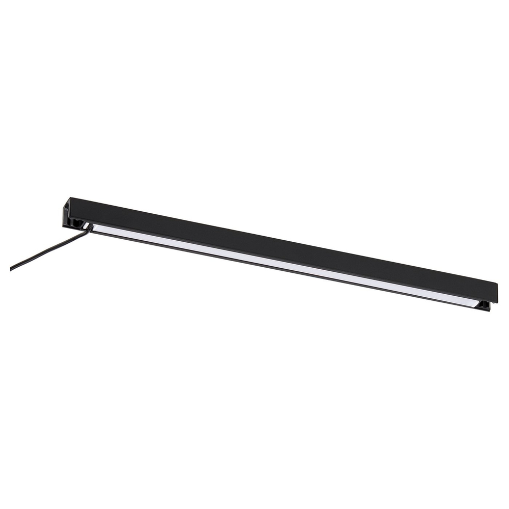 IKEA SILVERGLANS  (ИКЕА СИЛВЕРГЛАНС)  -  Светодиодная подсветка для ванной - с регулировкой яркости, антрацит 40 см