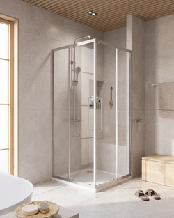 Душевой уголок Cezares RELAX 304 100x100 см RELAX-304-A-2-100-C-CR