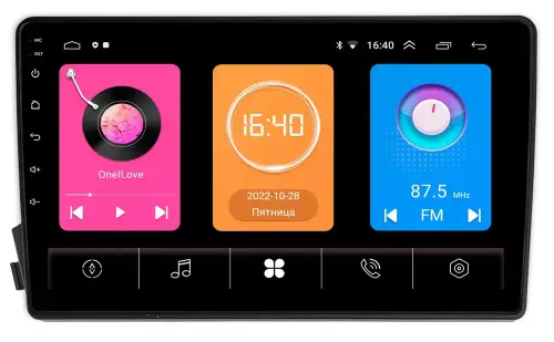 Магнитола для SsangYong Actyon 2005-2010, Kyron, Actyon Sports 2006-2016 - GT9-770 на Android 10