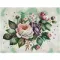 Almaz qaşlarla mozaika \ Алмазная мозаика \ Diamond painting ТРИ СОВЫ "Цветочная композиция", 30*40см, холст на деревянном подрамнике, картонная