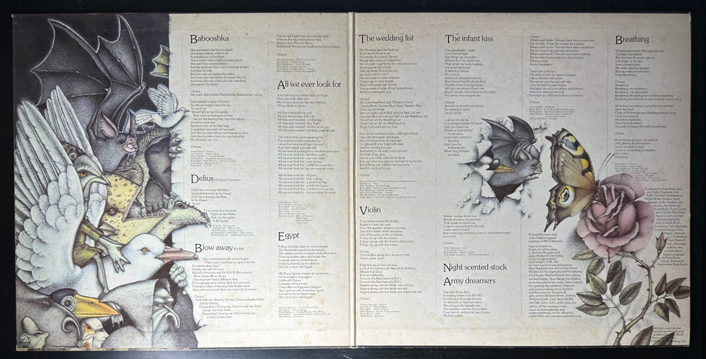Kate Bush - Never For Ever (Япония 1980г.)