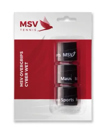 Намотка MSV Overgrip Cyber Wet,  3 / pack,  black