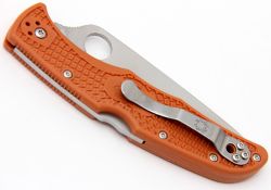Нож Spyderco Endura 4 HAP40 C10FPBORE Sprint Run оранжевыйфотография - 7