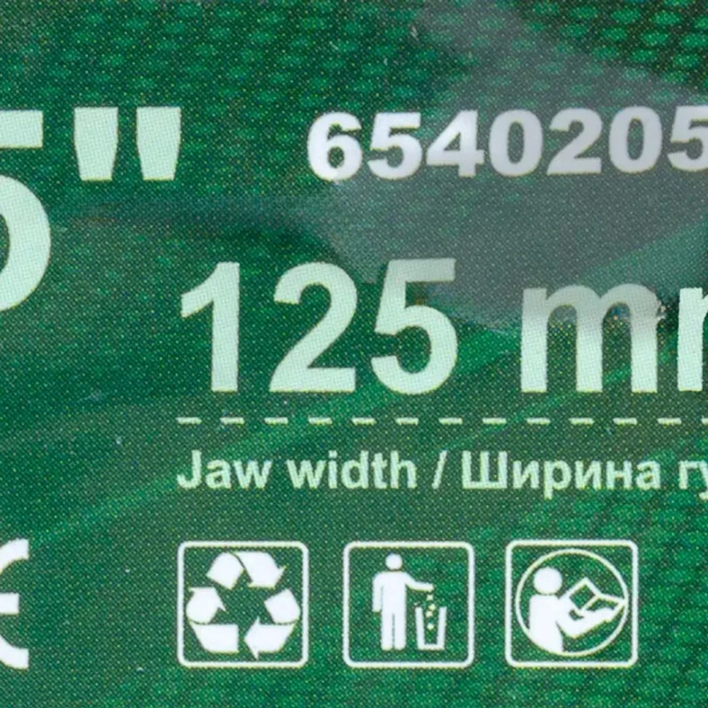 Тиски стальные поворотные с наковальней 5''-125мм RockForce RF-6540205W
