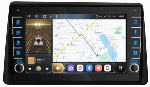 Магнитола для Renault Duster II 2021+ - Kuberg OL-1941 (кнопки и крутилки), Android 12, Быстрая, CarPlay, 4G SIM-слот