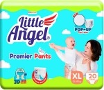 Подгузники-трусики детские Little Angel Premier, 5/XL (12-15 кг), обьем талии 40-54 см