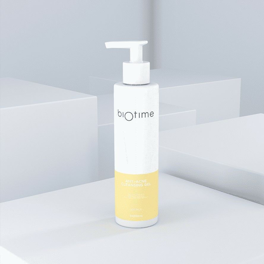 ANTI ACNE CLEANSING GEL BIOTIME - Очищающий гель, 200мл