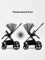 Коляска детская RANT "TEO soft" (2в1) RA121 Grey