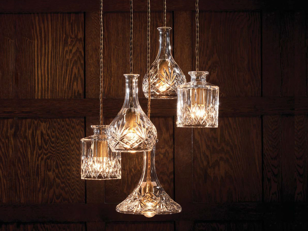 Pendant design lamp Decanterlight by Lee Broom (С)